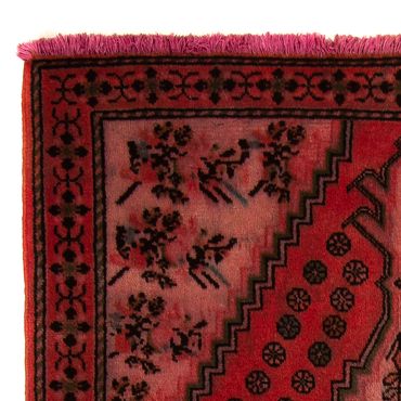 Tapis persan - Nomadic - 150 x 100 cm - rouge foncé