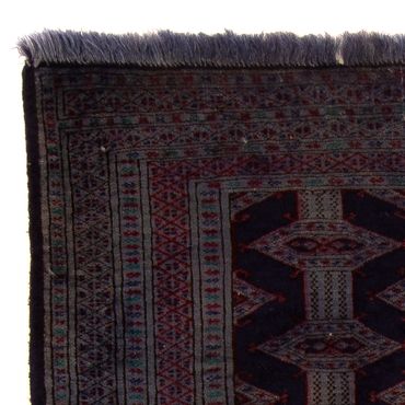 Tapis Turkaman - 147 x 108 cm - marron foncé