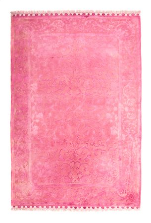 Viscose tapijt - 323 x 200 cm - roze