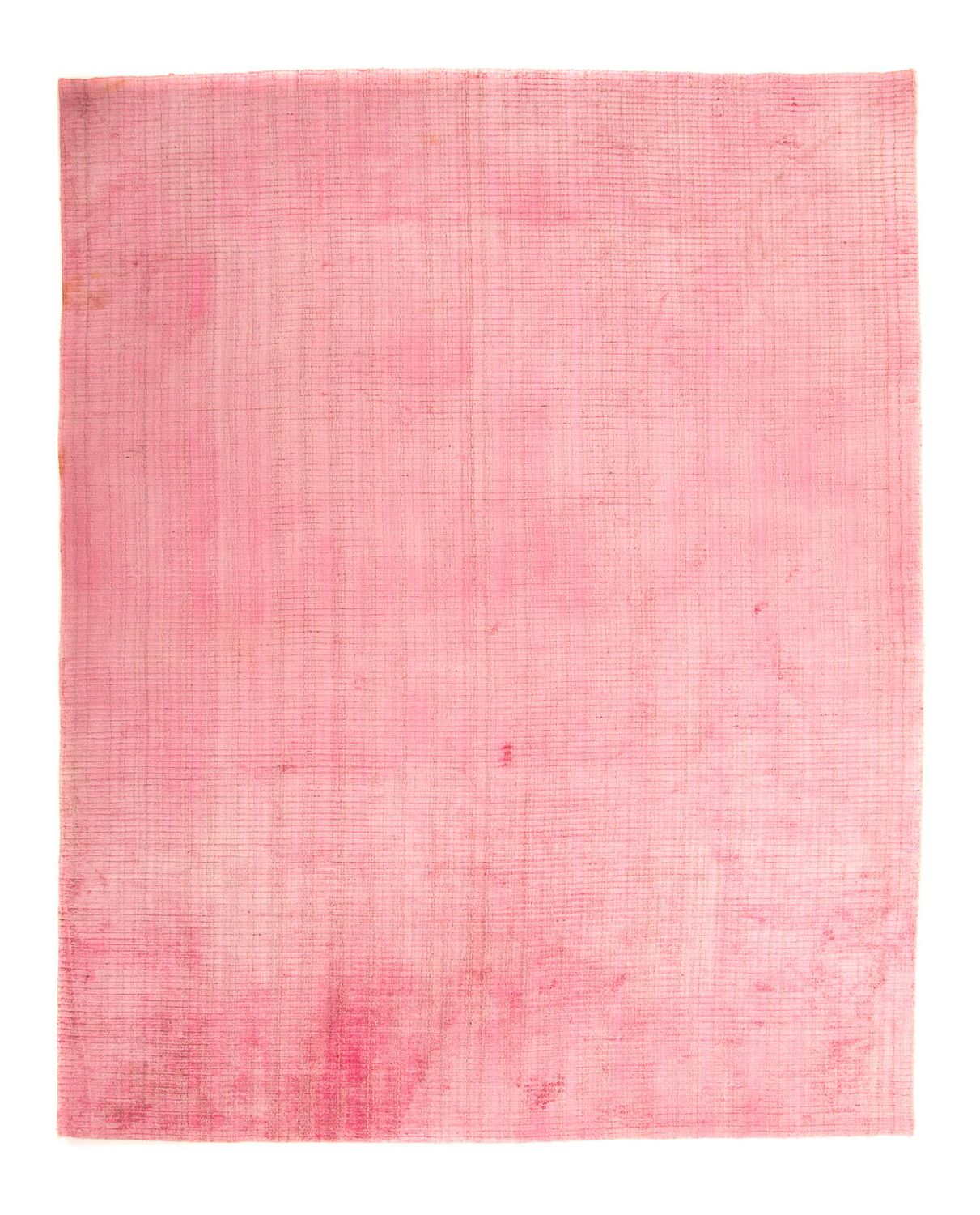 Tapis en viscose - 306 x 230 cm - rose