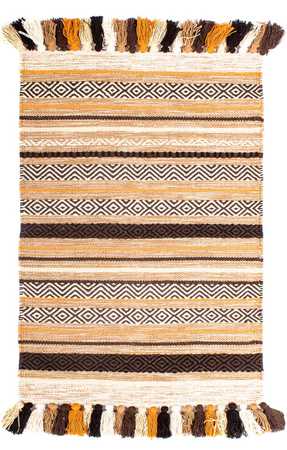 Alfombra Kelim - Tendencia - 93 x 57 cm - multicolor