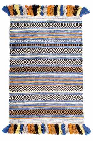 Tapete Kelim - Trendy - 94 x 58 cm - multicolorido