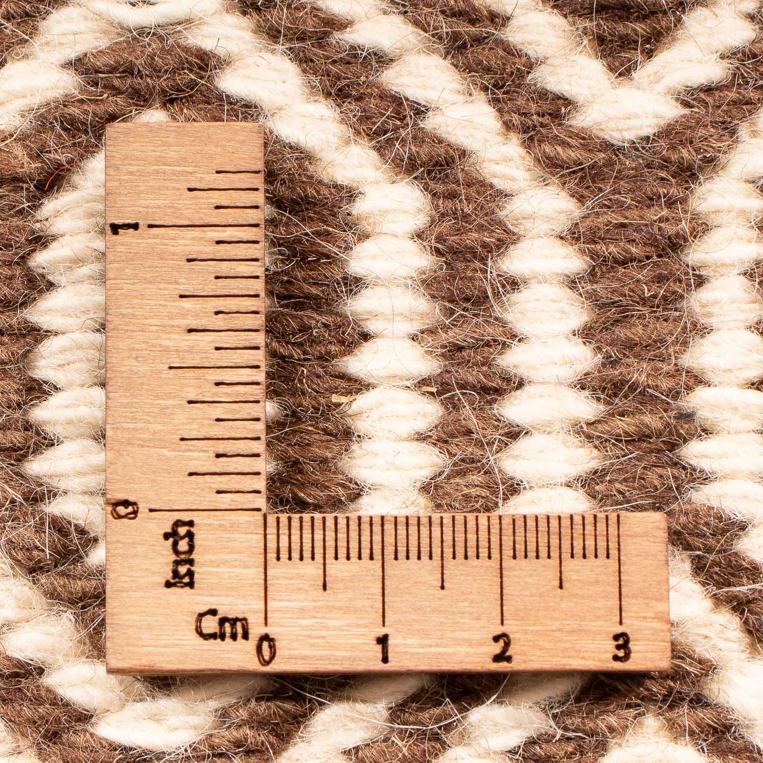 Kelim tapijt - Trendy vierkant  - 45 x 45 cm - veelkleurig