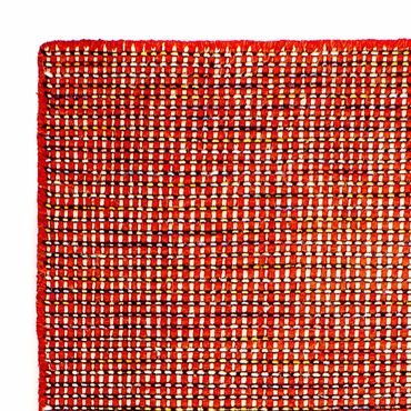 Tapete Kelim - Trendy - 160 x 91 cm - vermelho