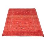 Tapete Gabbeh - Loribaft Persa - 120 x 80 cm - vermelho escuro