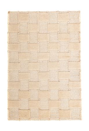 Tapis Népalais - 90 x 60 cm - beige