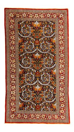 Tapis persan - Ghom - 216 x 116 cm - rouge