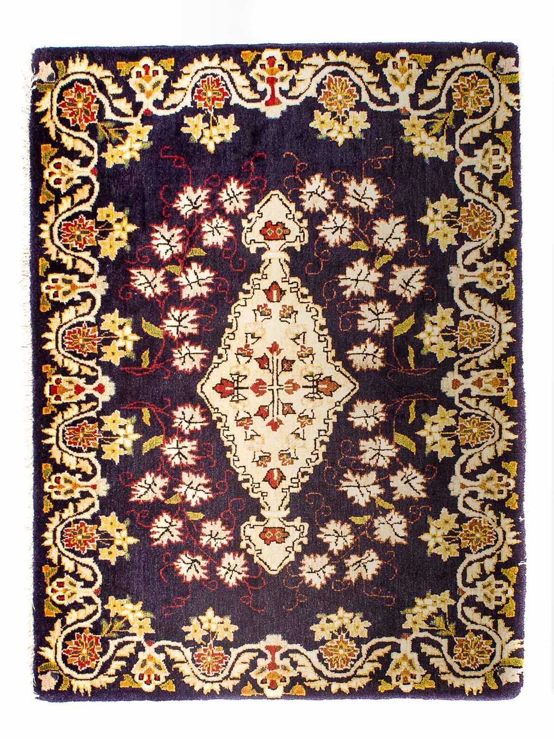 Perser Rug - Keshan - 93 x 72 cm - dark blue