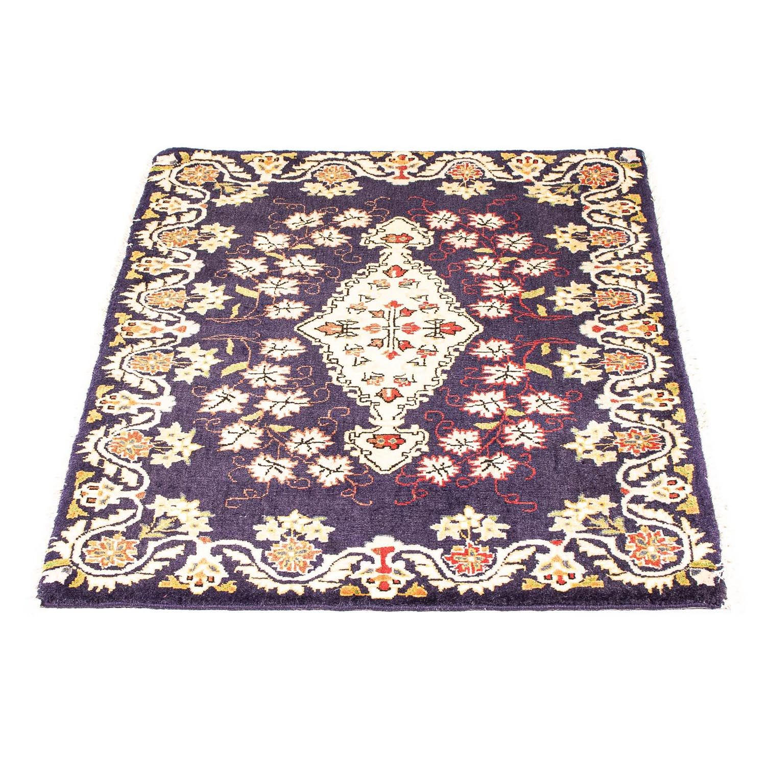 Perser Rug - Keshan - 93 x 72 cm - dark blue