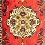 Alfombra persa - Keshan - 96 x 68 cm - rojo