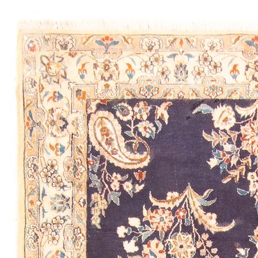 Tapis persan - Nain - Royal - 197 x 129 cm - bleu foncé