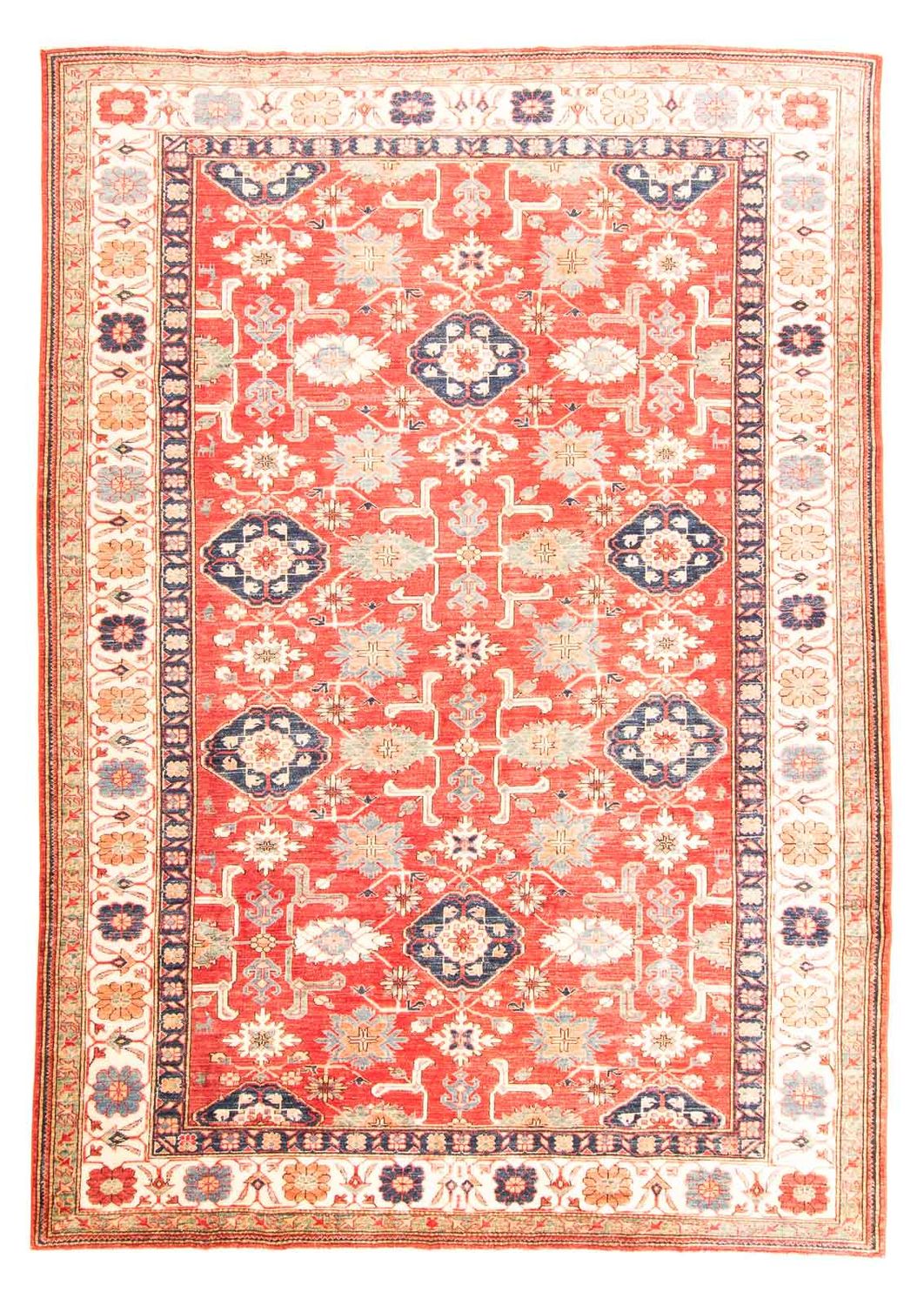 Tappeto Ziegler - Kazak - 300 x 215 cm - rosso chiaro