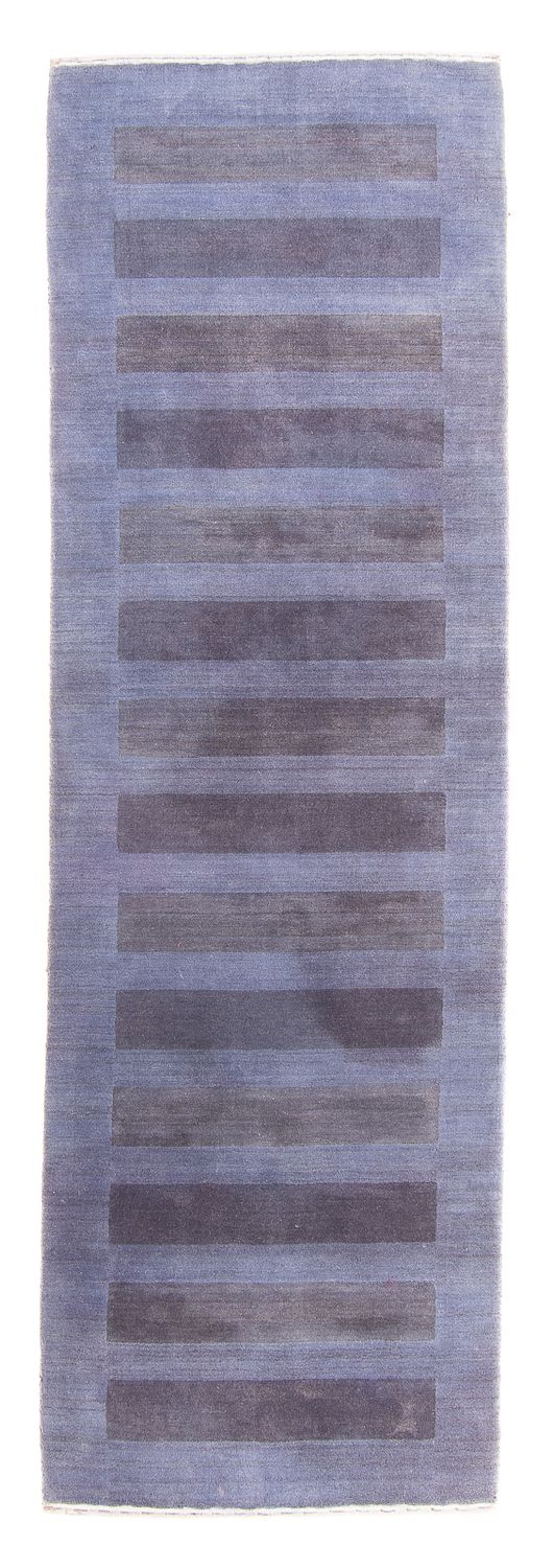 Runner Gabbeh Rug - Loribaft Softy - 250 x 78 cm - multicolored