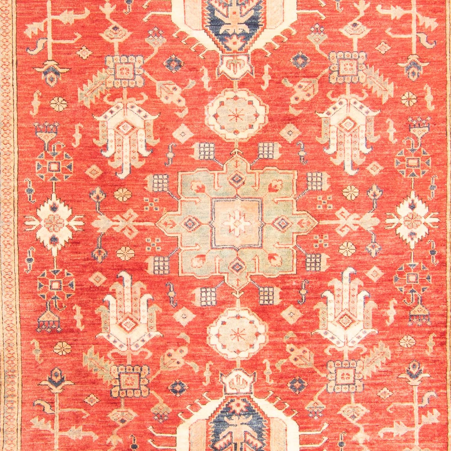 Ziegler Tapijt - Kazak - 230 x 187 cm - rood