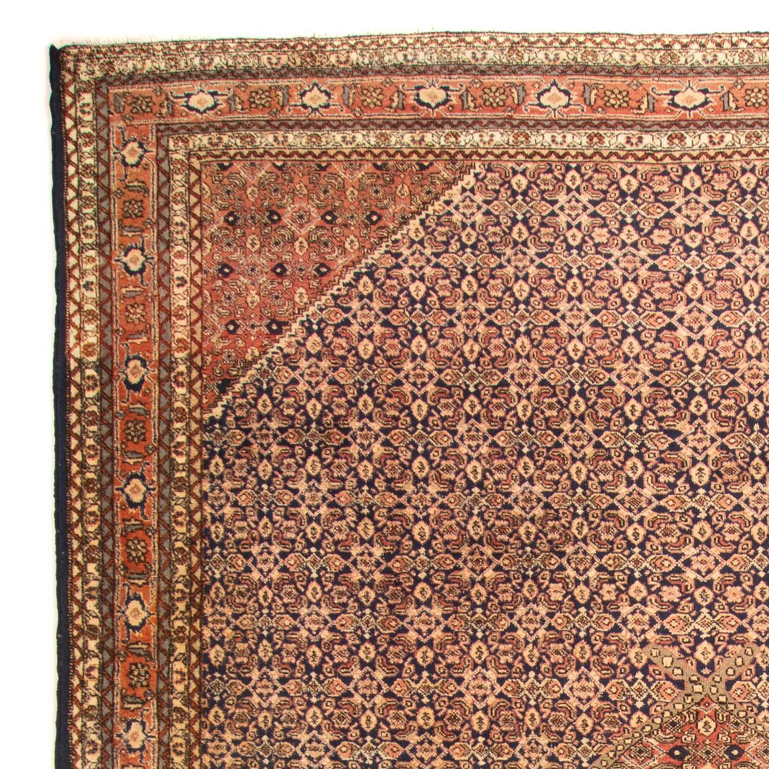 Tapis persan - Nomadic - 330 x 220 cm - bleu foncé