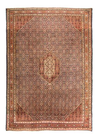 Tapis persan - Nomadic - 330 x 220 cm - bleu foncé