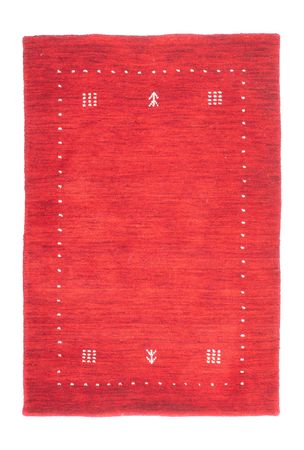 Tapis Gabbeh - Indus - 90 x 60 cm - rouge