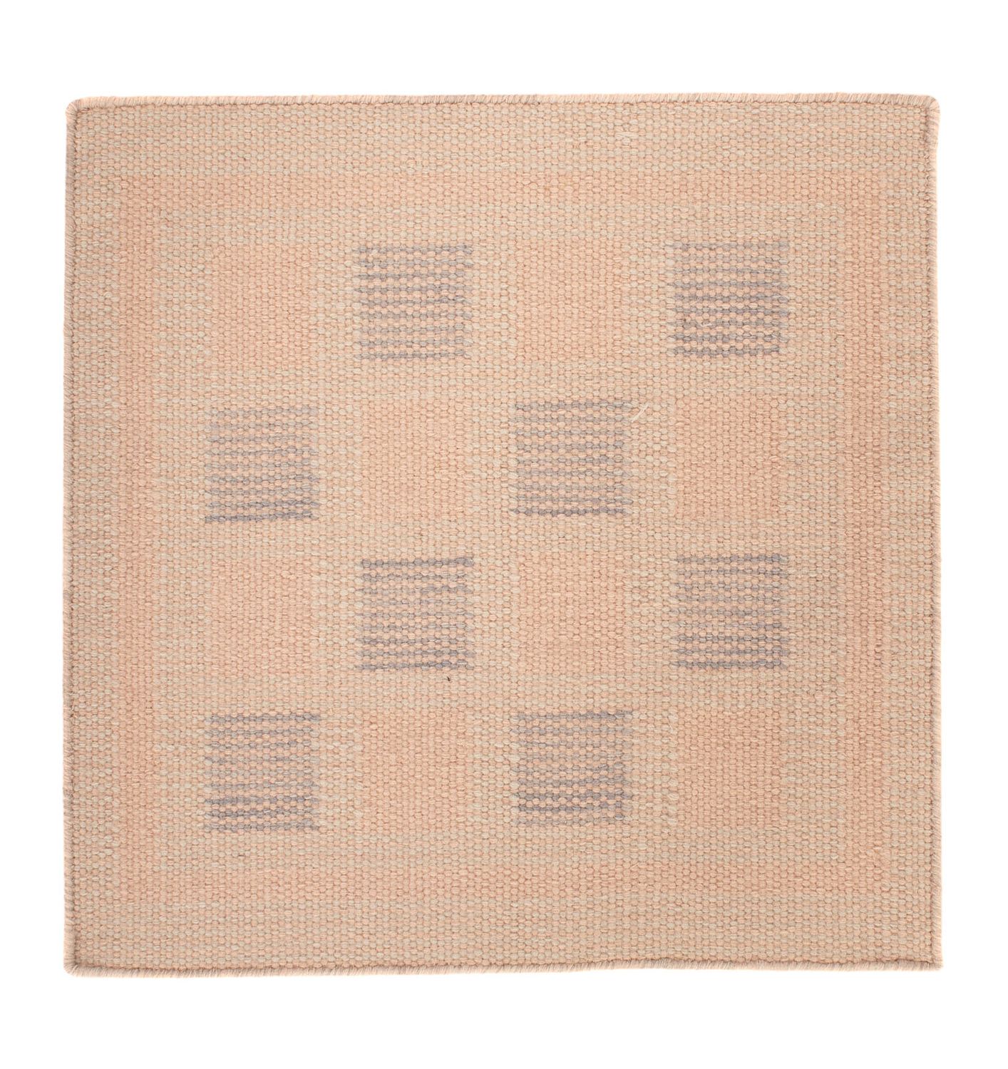 Kelim teppe - Trendy square  - 60 x 60 cm - flerfarget