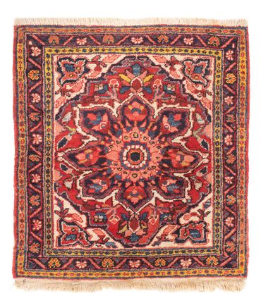 Perser Rug - Nomadic square  - 92 x 82 cm - dark red