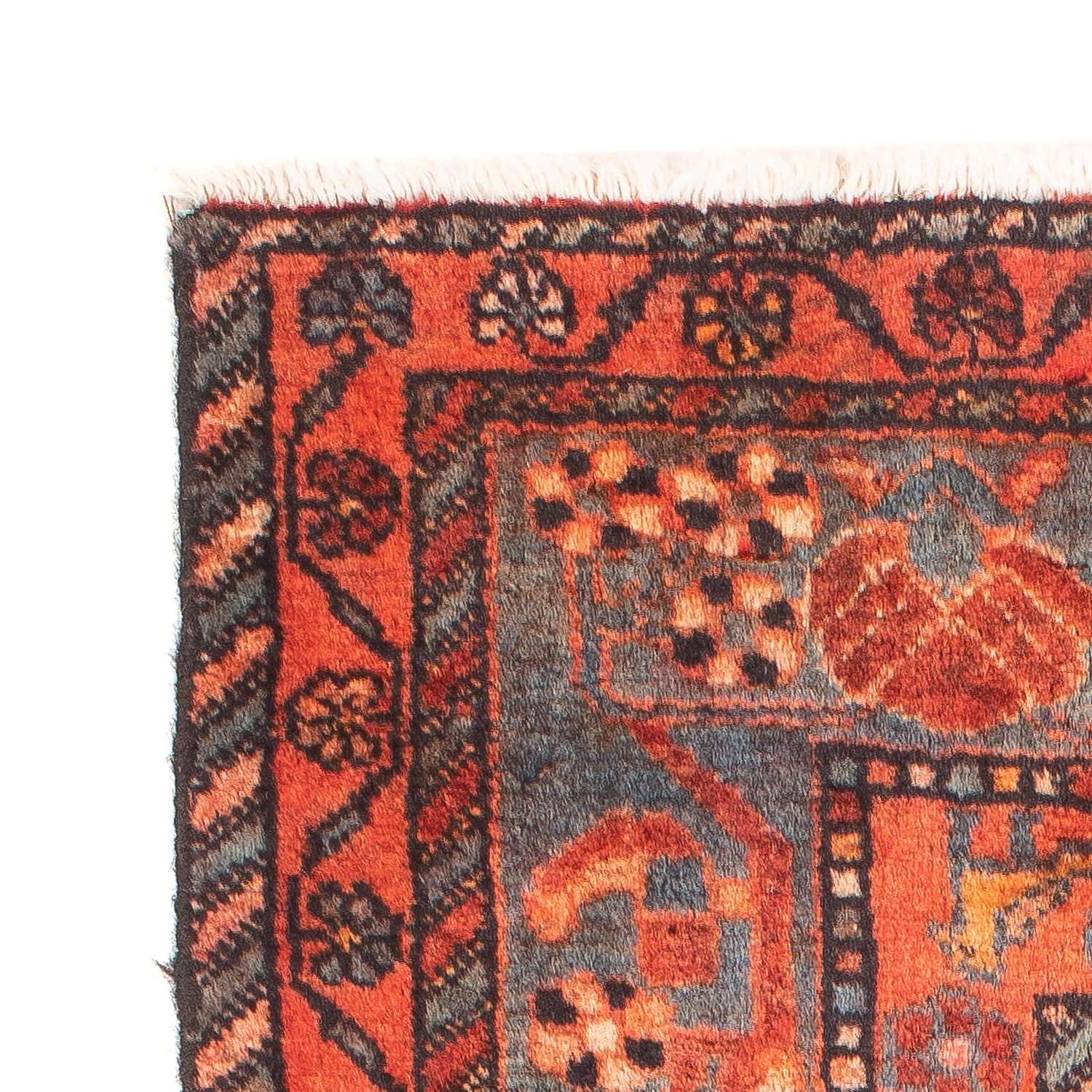 Persisk tæppe - Nomadisk - 127 x 71 cm - flerfarvet