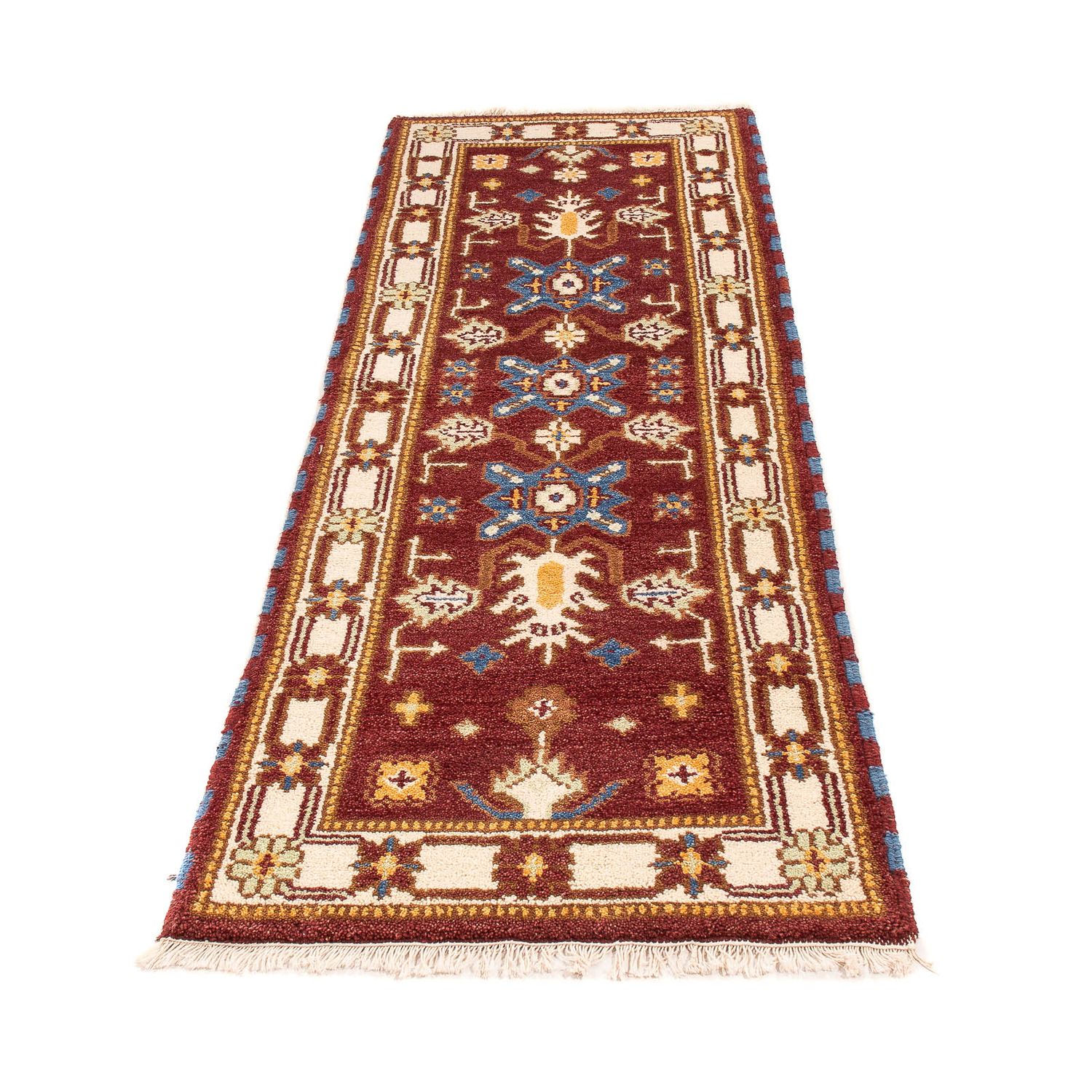 Løber Ziegler Carpet - Kazak - 201 x 65 cm - mørkerød