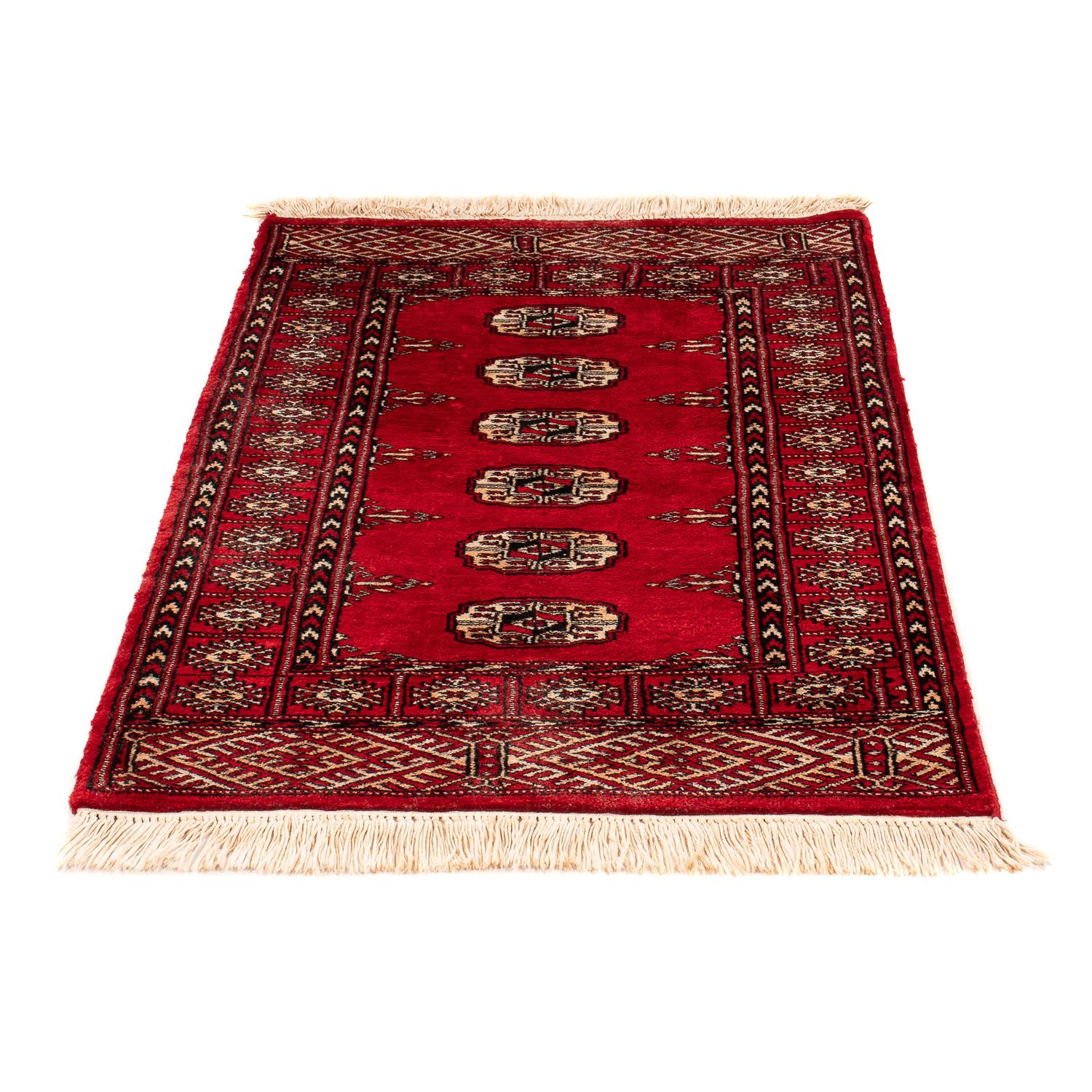 Pakistani Rug - 115 x 78 cm - dark red