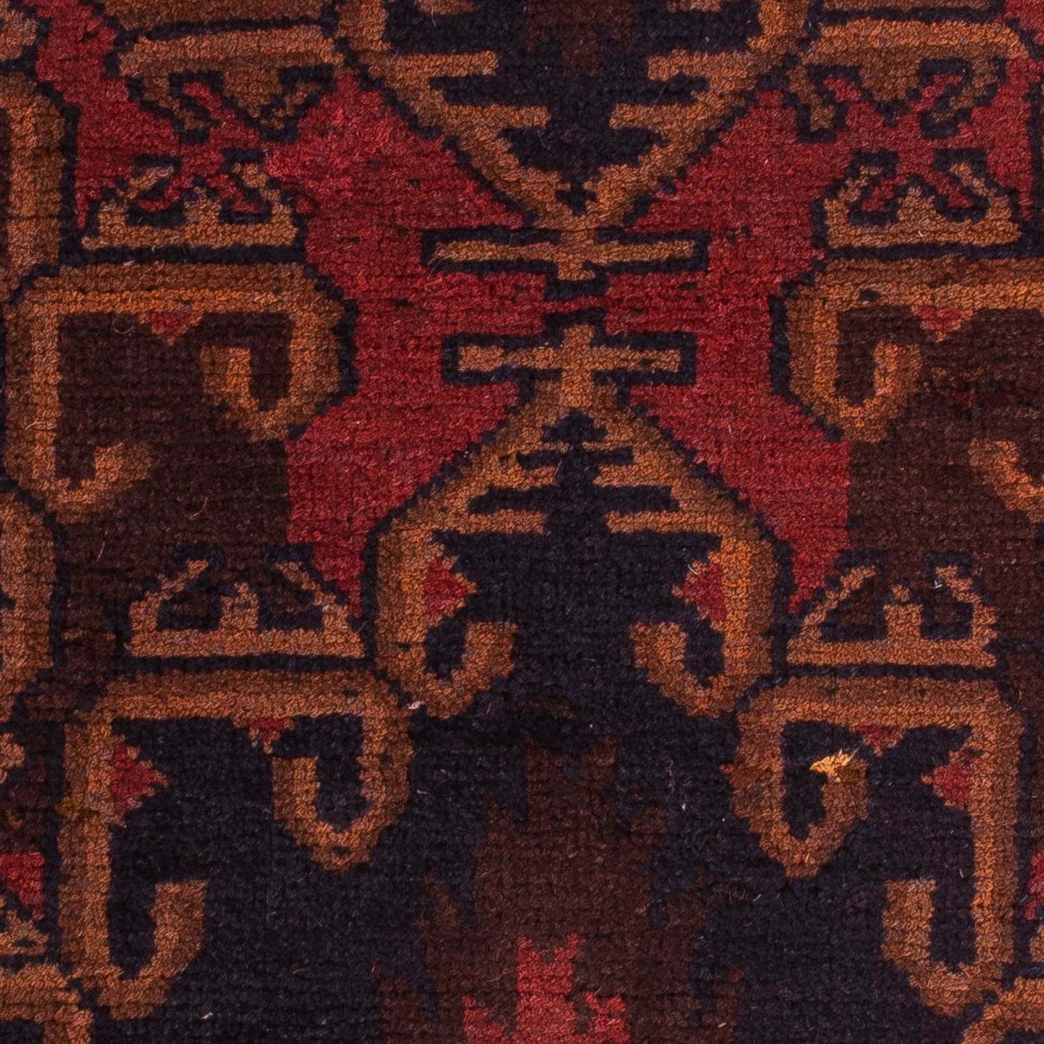 Belutsch Rug - 117 x 74 cm - dark red