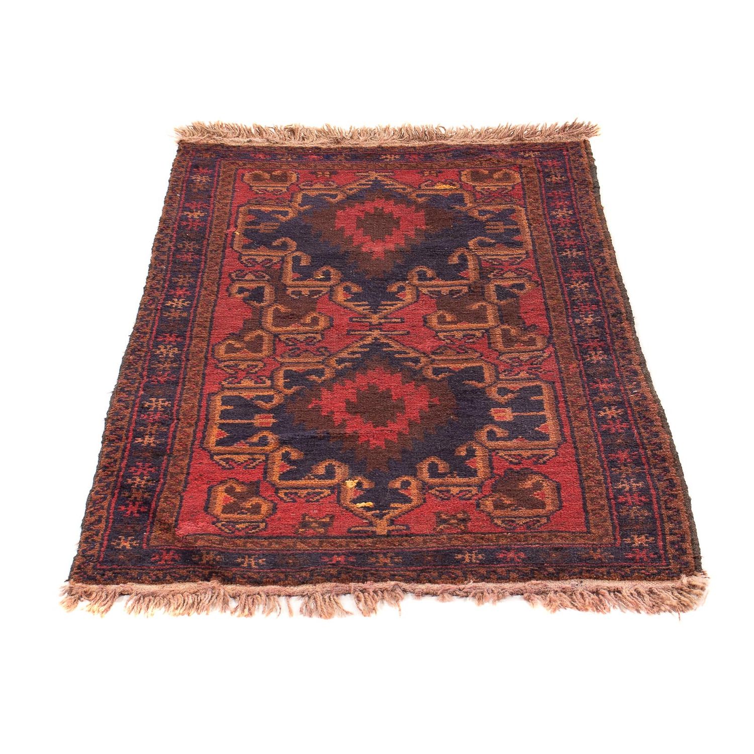 Baluch tapijt - 117 x 74 cm - donkerrood