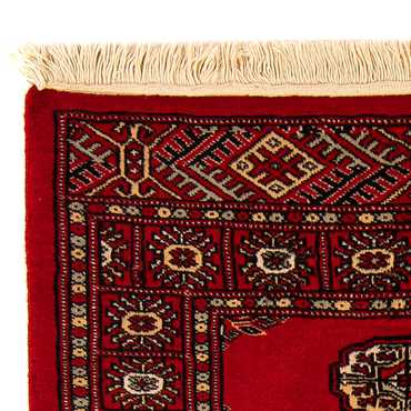 Tapis Pakistani - 123 x 80 cm - rouge foncé