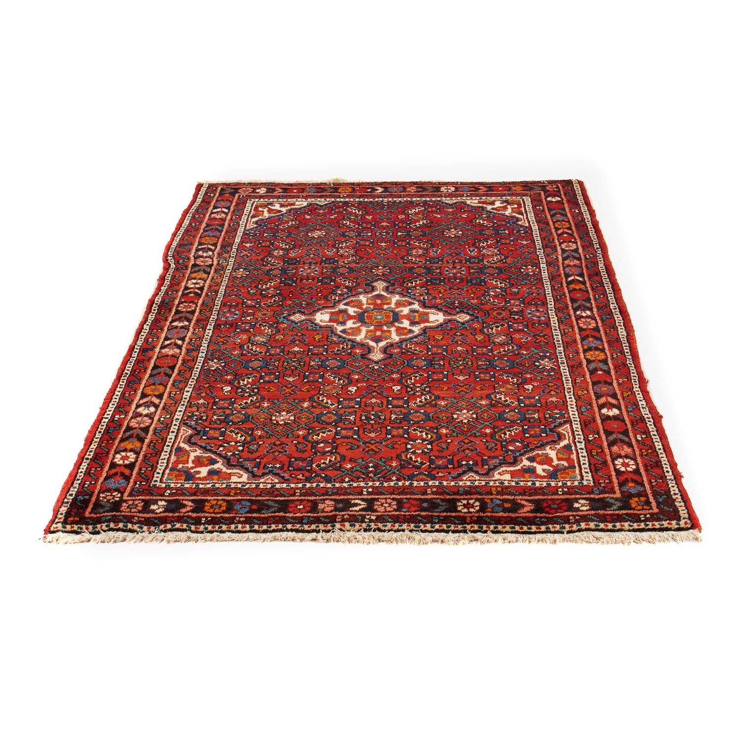 Perser Rug - Nomadic - 159 x 113 cm - dark red