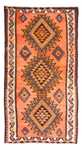 Runner Kelimský koberec - Starý - 265 x 140 cm - vícebarevné