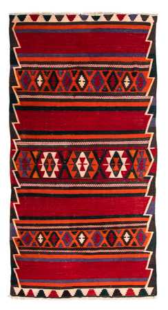 Kelim Rug - Old - 290 x 155 cm - multicolored