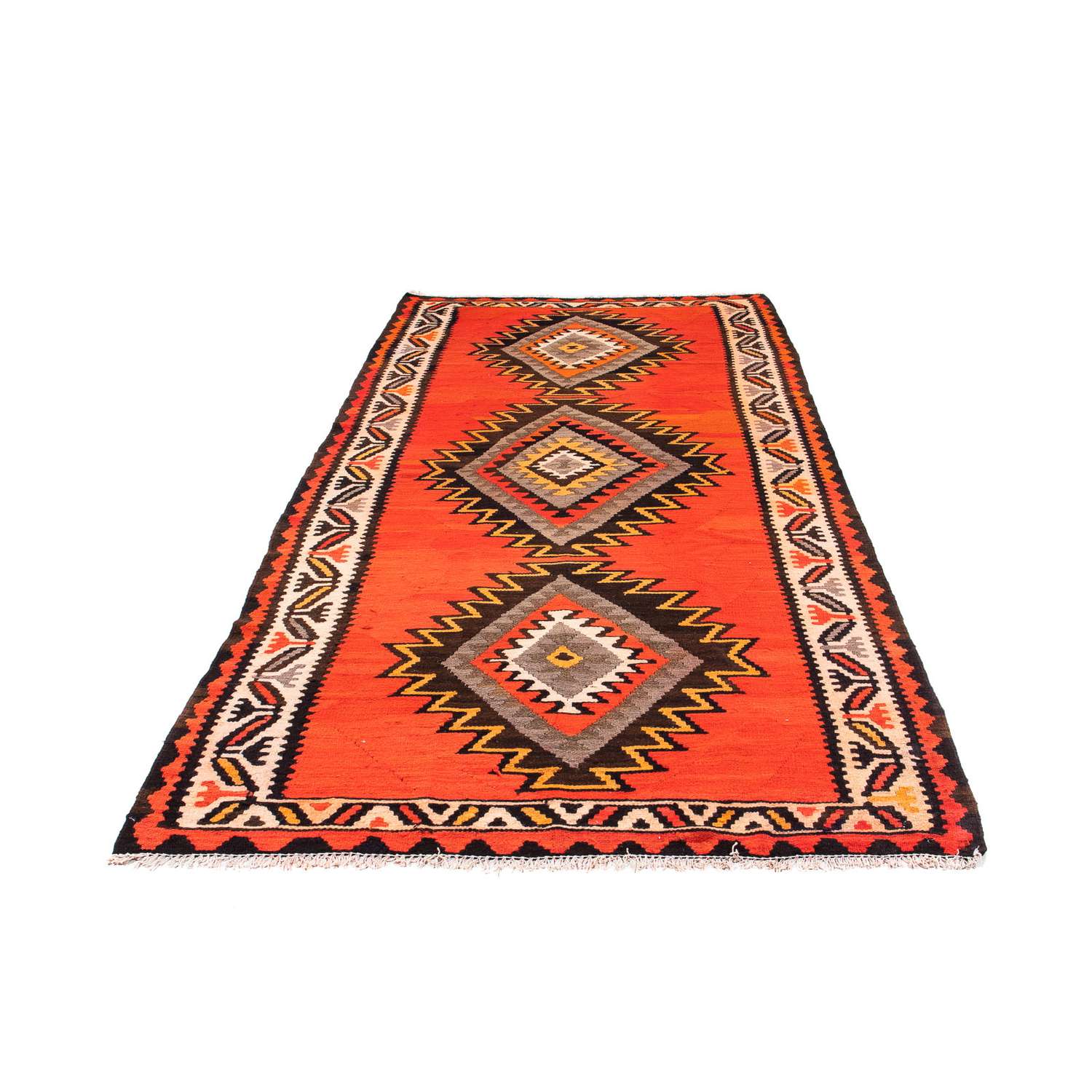 Runner Kelimský koberec - Starý - 275 x 140 cm - vícebarevné