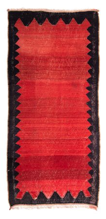 Runner Kelim Rug - Old - 285 x 132 cm - multicolored