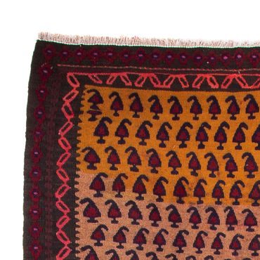 Biegacz Dywan Kelim - Stary - 280 x 150 cm - wielokolorowy