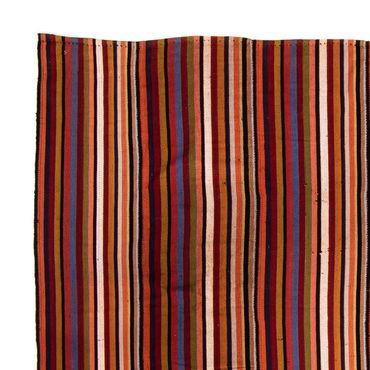 Tapete Kelim - Antigo - 260 x 215 cm - multicolorido