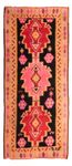 Tapis de couloir Tapis Kelim - Vieux - 330 x 150 cm - multicolore