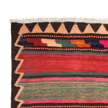 Runner Kelim Rug - Old - 350 x 150 cm - multicolored