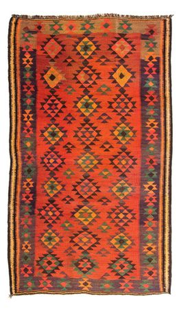 Tapete Kelim - Antigo - 250 x 155 cm - multicolorido