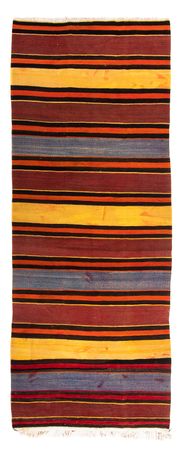 Tapis de couloir Tapis Kelim - Vieux - 290 x 115 cm - multicolore