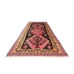 Runner Kelim Rug - Old - 340 x 150 cm - multicolored