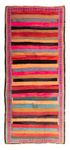 Runner Kelim Rug - Old - 340 x 140 cm - multicolored