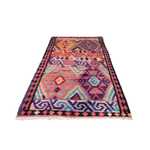 Runner Kelimský koberec - Starý - 330 x 135 cm - vícebarevné