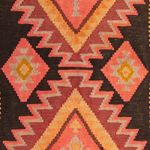 Runner Kelim Rug - Old - 320 x 140 cm - multicolored