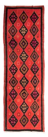 Runner Kelim Rug - Old - 400 x 140 cm - multicolored