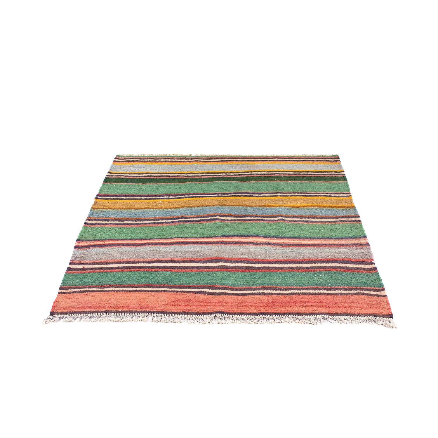 Tapete Kelim - Antigo - 165 x 150 cm - multicolorido