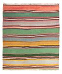 Tapis Kelim - Vieux - 165 x 150 cm - multicolore