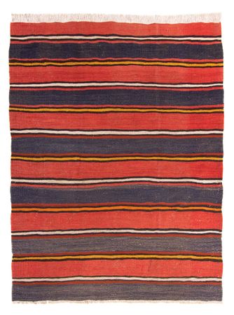 Tapis Kelim - Vieux - 195 x 150 cm - multicolore