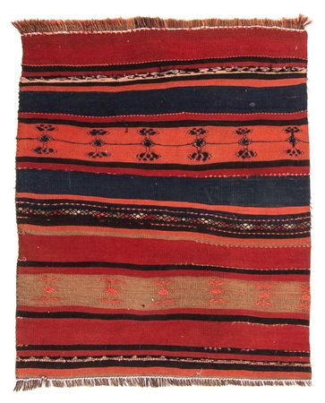 Kelim Rug - Old - 100 x 90 cm - multicolored