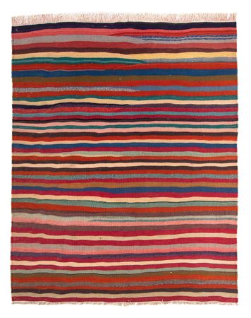 Tapis Kelim - Vieux - 190 x 150 cm - multicolore